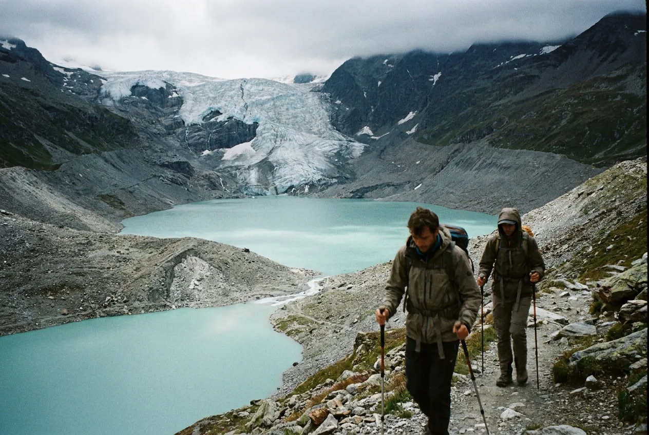 Lac turquoise du Val d'Hérens
